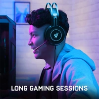 Redgear Cloak Wired RGB Wired Over Ear Gaming Headphones