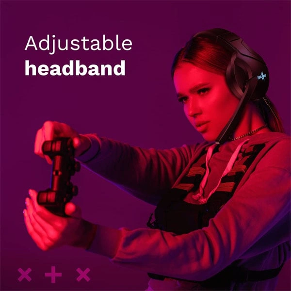Redgear Shadow Spear Gaming Wired On Ear Headphones