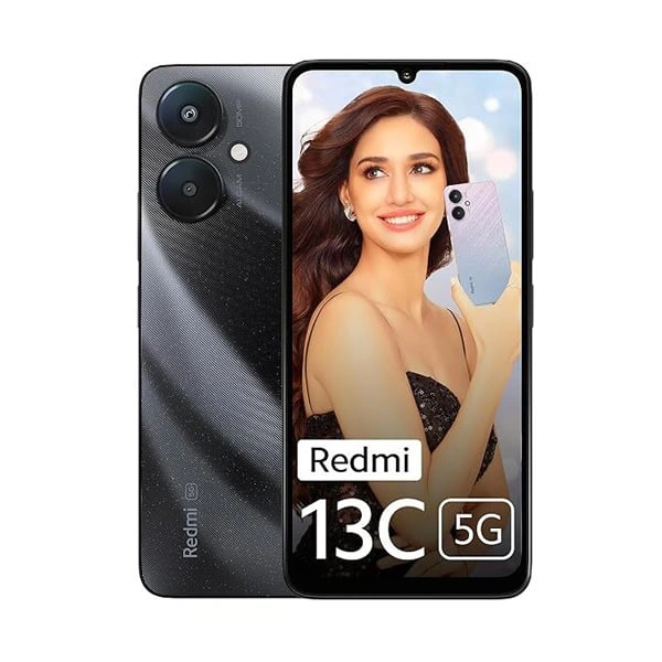 Redmi 13C 5G Mobile Phone - Startrail Silver, 4GB RAM + 128GB Storage - Startrail Silver