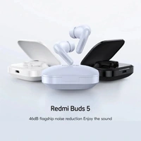 Redmi Buds 5 Truly Wireless Bluetooth Earbuds - White - White