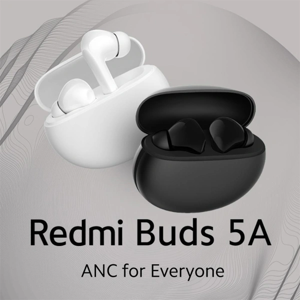 Mi Redmi Buds 5A True Wireless Earbuds - White - White