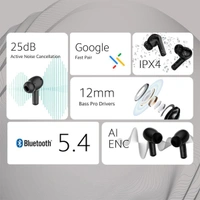 Mi Redmi Buds 5A True Wireless Earbuds - White - White