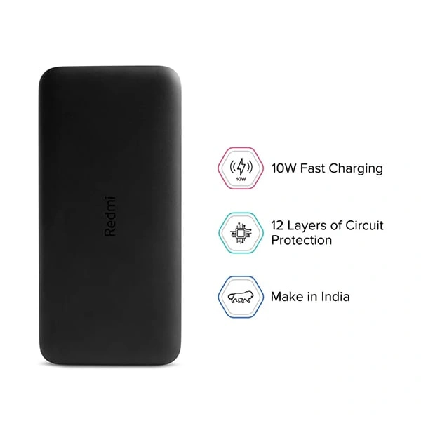 Redmi PowerBank 10000mAh 10W Fast Charging