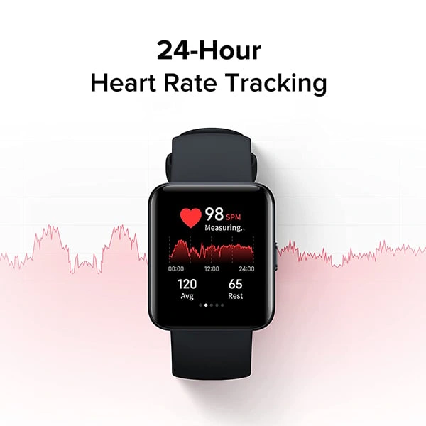 Redmi Watch 2 Lite Smart Watch - Black - Black