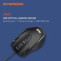 Riversong Click GT GM02C Wired Optical Mouse