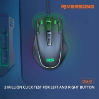 Riversong Click GT GM02C Wired Optical Mouse