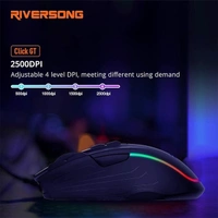 Riversong Click GT GM02C Wired Optical Mouse