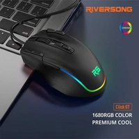 Riversong Click GT GM02C Wired Optical Mouse