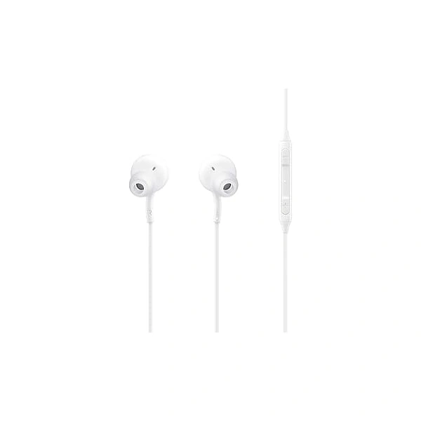 Samsung AKG-Tuned IC100 Type-C Wired In Ear Earphone with Mic - White - White