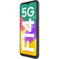 Samsung F14 5G Mobile Phone - OMG Black, 4GB RAM + 128GB Storage - OMG Black