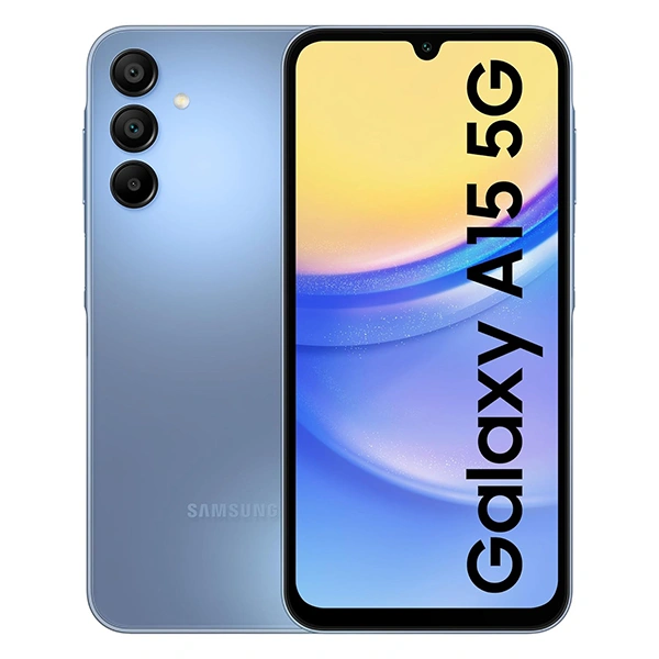 Samsung Galaxy A15 5G Mobile Phone - Blue Black, 8GB RAM + 128GB Storage - Blue Black