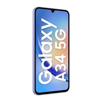 Samsung Galaxy A34 5G Mobile Phone - Awesome Violet, 8GB RAM + 128GB Storage - Awesome Violet