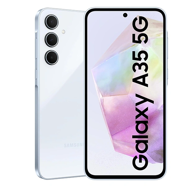 Samsung Galaxy A35 5G Mobile Phone - Awesome Iceblue, 8GB RAM + 128GB Storage - Awesome Iceblue