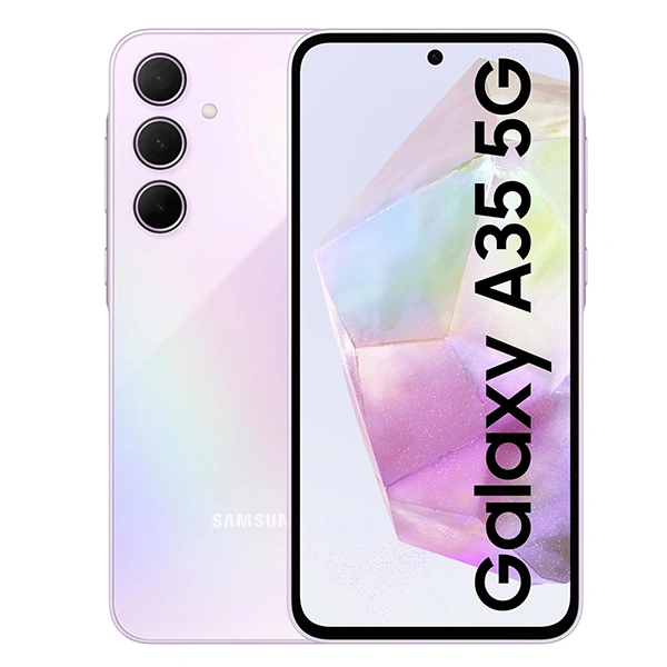Samsung Galaxy A35 5G Mobile Phone - Awesome Lilac, 8GB RAM + 128GB Storage - Awesome Lilac