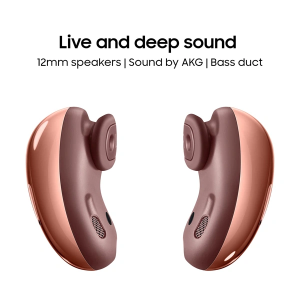 Samsung Galaxy Buds Live Wireless in Ear Earbuds - Mystic Black - Mystic Black