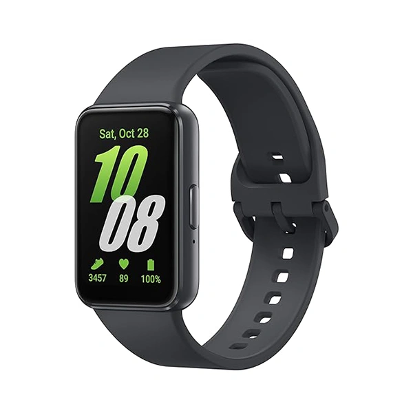 Samsung Galaxy Fit3 40mm AMOLED Display Watch - Silver - Silver