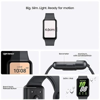 Samsung Galaxy Fit3 40mm AMOLED Display Watch - Silver - Silver