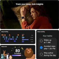 Samsung Galaxy Fit3 40mm AMOLED Display Watch - Silver - Silver