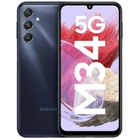 Samsung Galaxy M34 5G Mobile Phone - Waterfall Blue, 8GB RAM + 128GB Storage - Waterfall Blue