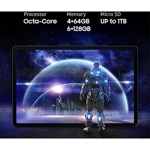 Samsung Galaxy Tab S7 FE 12.4 Inch LCD Display with Qualcomm SDM 750G Processor - Black, White