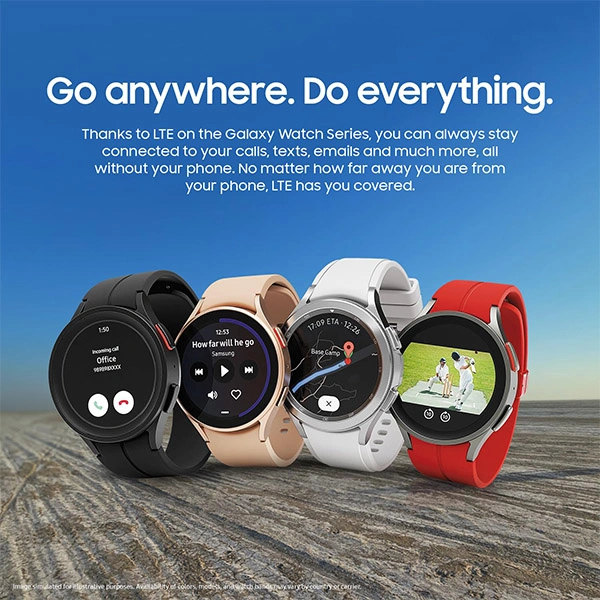 Samsung Galaxy Watch 4 LTE 40 MM - Black, White