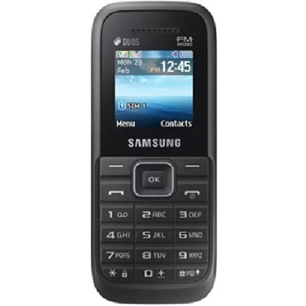 Samsung Guru FM Plus SM-B110E Keypad Phone - White - White