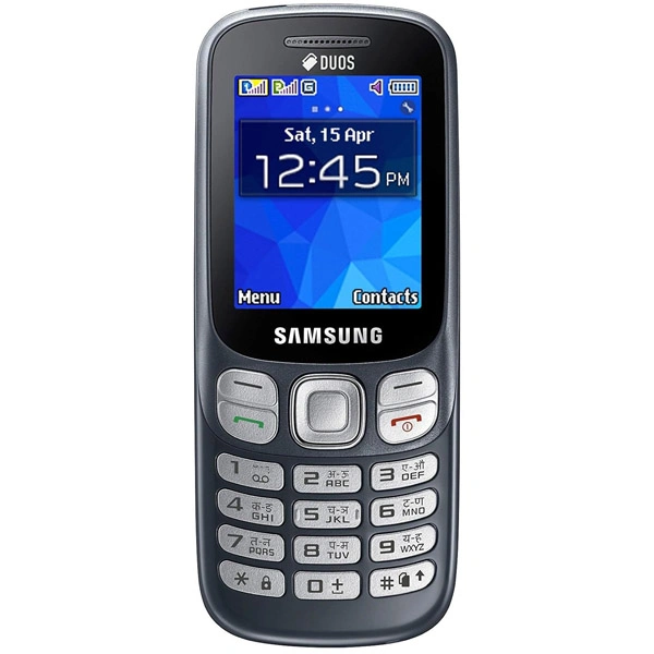 Samsung Metro 313 Keypad Phone - Black - Black