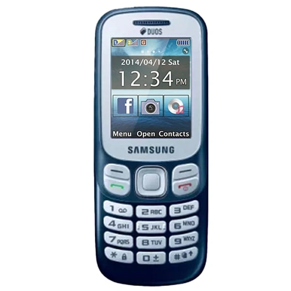 Samsung Metro 313 Keypad Phone - Blue - Blue