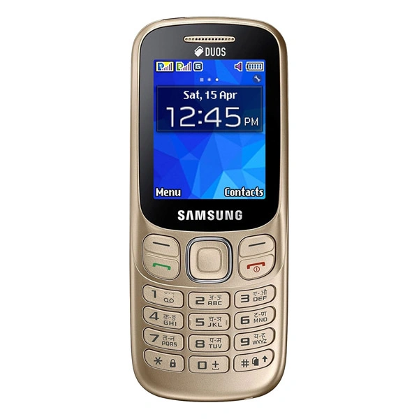 Samsung Metro 313 Keypad Phone - Gold - Gold