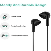 Samsung YS Candy EHS61ASFWE Wired Earphones - Black - Black