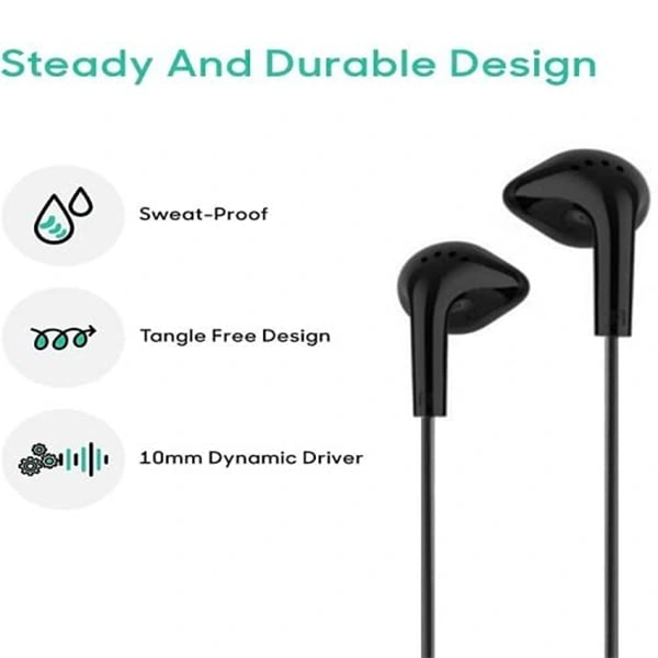 Samsung YS Candy EHS61ASFWE Wired Earphones - Black - Black