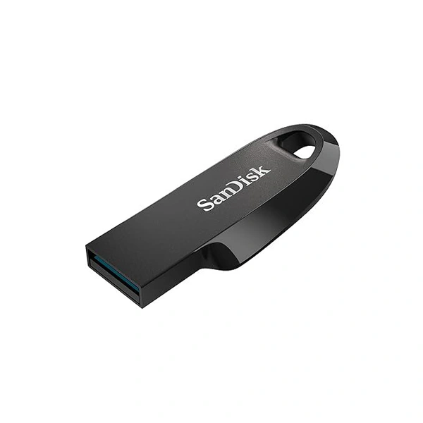 SanDisk Ultra Curve USB 3.2 128GB 100MB/s Pen Drives - Black - Black