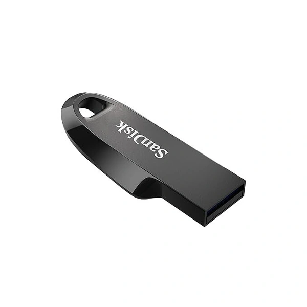 SanDisk Ultra Curve USB 3.2 128GB 100MB/s Pen Drives - Black - Black