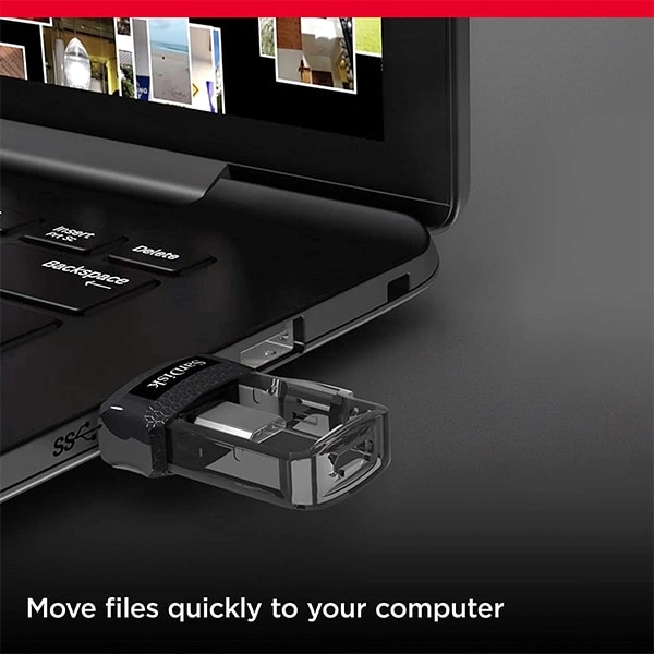 SanDisk Ultra Dual USB 3.0 OTG Pen Drive - 128 GB