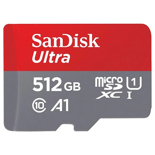SanDisk Ultra microSD UHS-I Card 120MB/s R - 512 GB