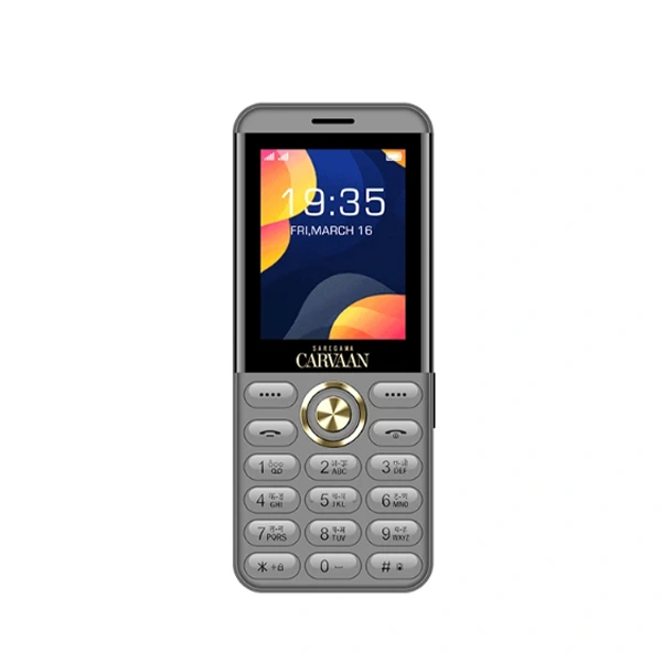 Carvaan Saregama Carvaan Hindi M24 Keypad Phone - Charcoal Grey - Charcoal Grey