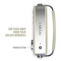 Carvaan Saregama Carvaan Hindi Portable Music Player with 5000 Preloaded Songs - White - White