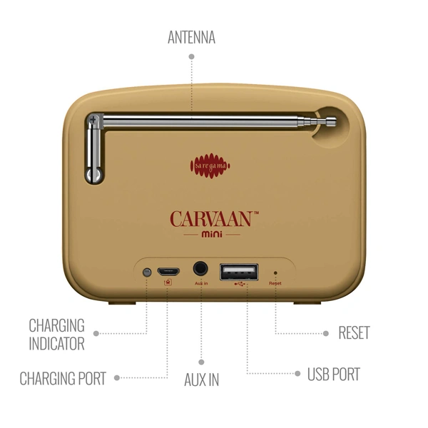 Carvaan Saregama Carvaan Mini 2.0 Assamese Music Player