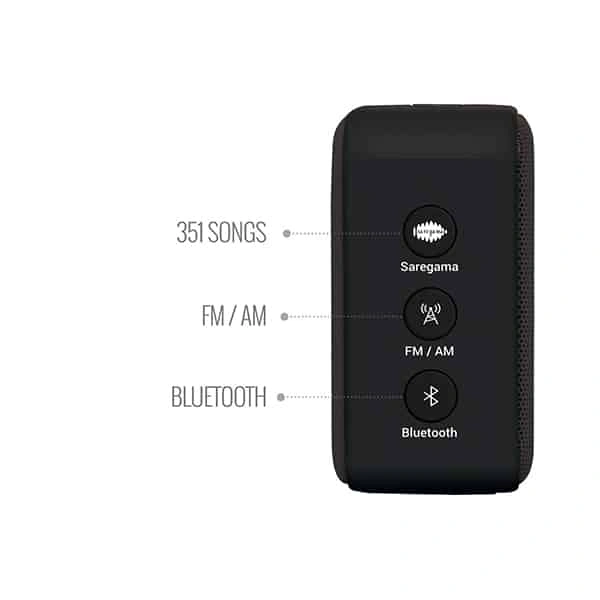 Carvaan Saregama Carvaan Mini Hindi 2.0- Music Player - Blue - Blue