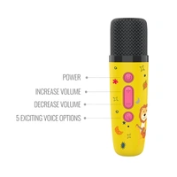Carvaan Saregama Carvaan Mini Kids With Wireless Mic - Yellow - Yellow