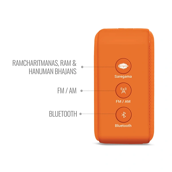 Carvaan Saregama Carvaan Mini Shri Ram Portable Music Player