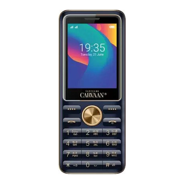 Carvaan Saregama Carvaan Mobile Keypad Phone M21 - Royal Blue - Royal Blue