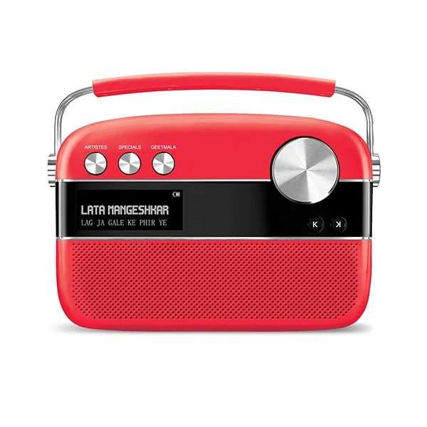 Carvaan Saregama Carvaan Premium Hindi Speaker - Coral Pink - Coral Pink
