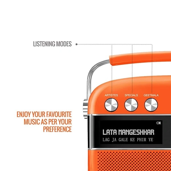 Carvaan Saregama Carvaan Premium Hindi Speaker - Orchid Purple - Orchid Purple