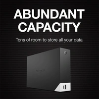 Seagate One Touch Hub 6TB Desktop External HDD – USB-C & USB 3.0 Port