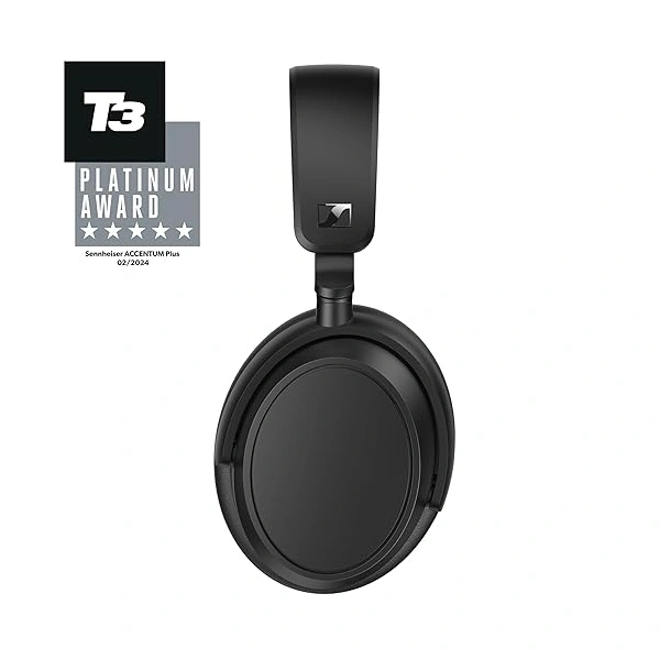 Sennheiser Accentum Plus Wireless Bluetooth Over Ear Headphones - White - White