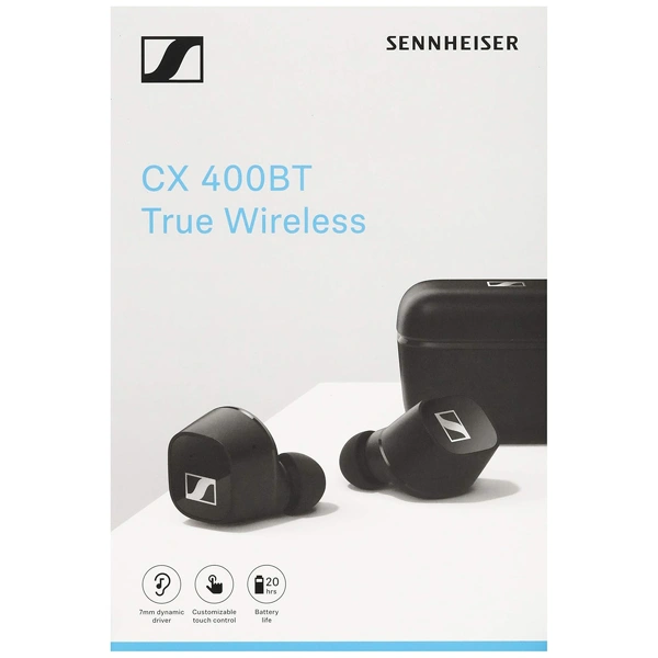 Sennheiser CX 400BT True Wireless Earbuds - White - White