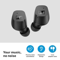Sennheiser CX True Wireless Ear Earbuds - White - White