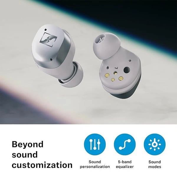 Sennheiser Momentum 4 True Wireless Smart Earbuds - Black Graphite - Black Graphite