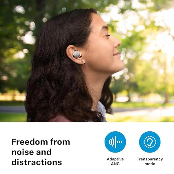 Sennheiser Momentum 4 True Wireless Smart Earbuds - Black Graphite - Black Graphite